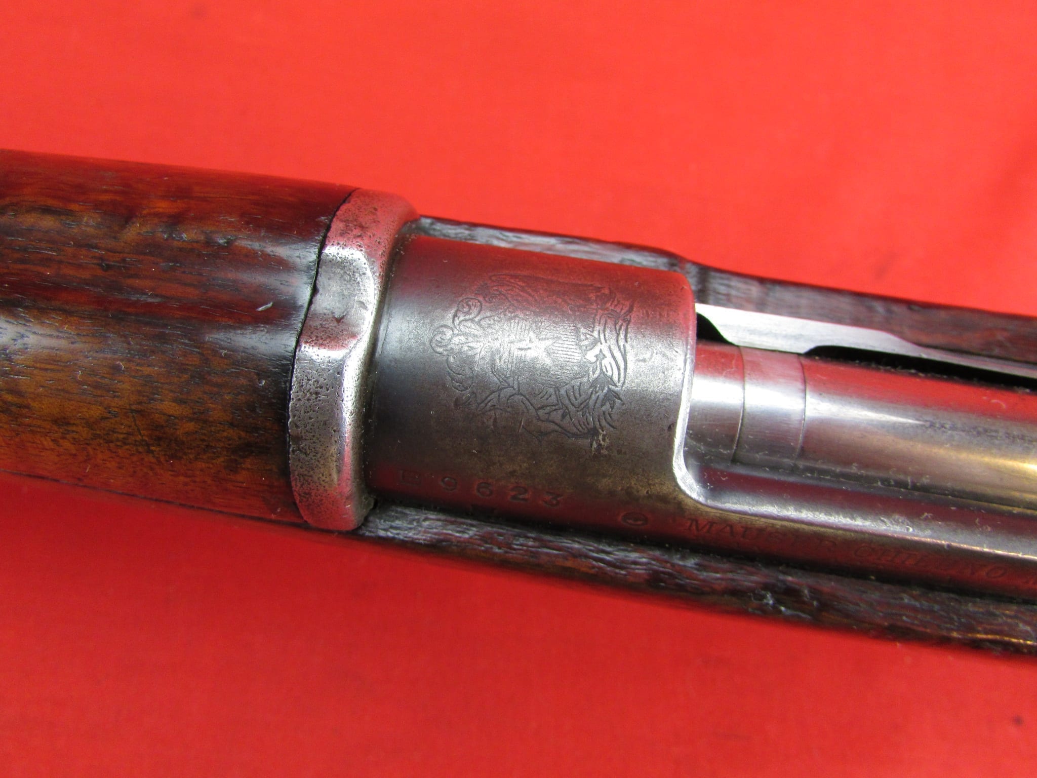 chilean mauser 1895 short rifle receiver